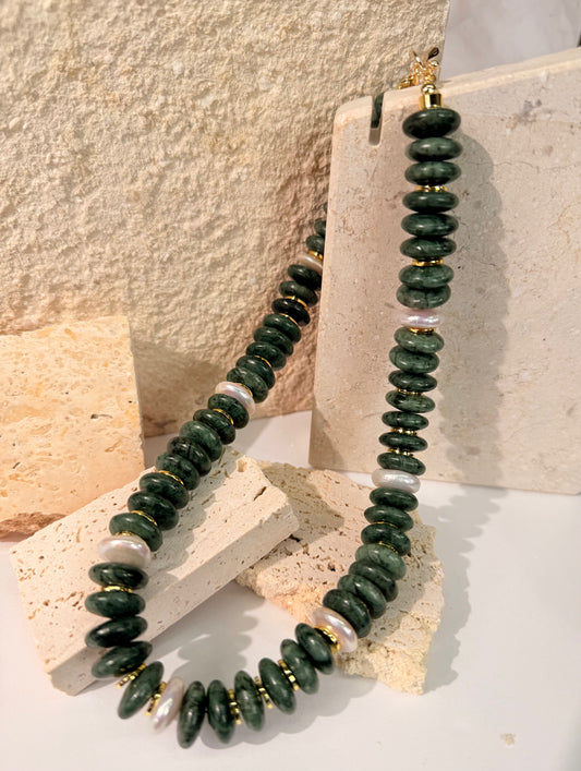 Seraphinite necklace